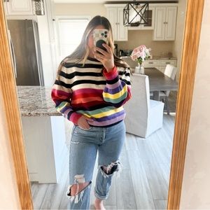 Gap striped sweater